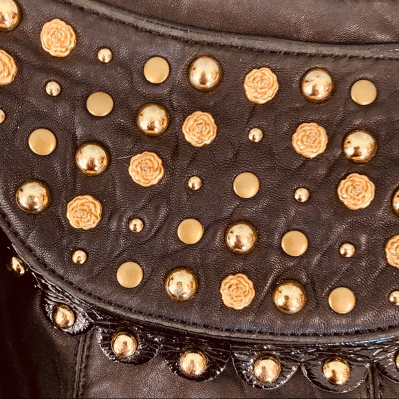 Studded Leather Purse by Betsey Johnson - Picture 4 of 6